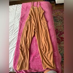 FP Movement by Free People Orange Jumpsuit